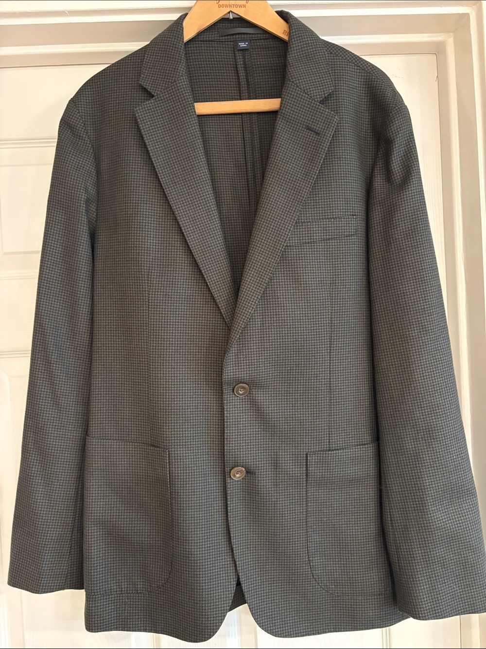 JCrew Houndstooth Ludlow Jacket